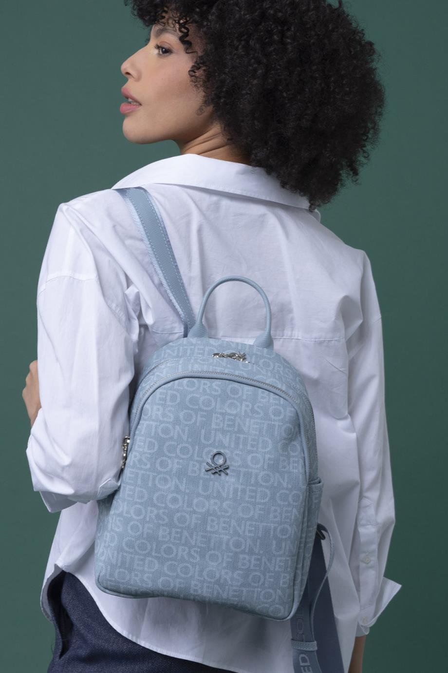 BENETTON-ST DERİ1311-2Y4 BENETTON ÇANTAMAVİ