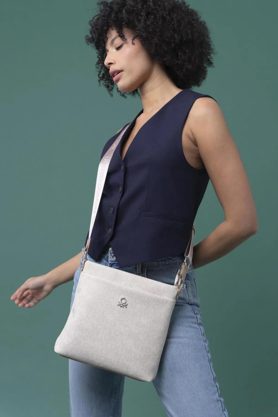 BENETTON-ST DERİ1318-2Y5 BENETTON ÇANTABEJ