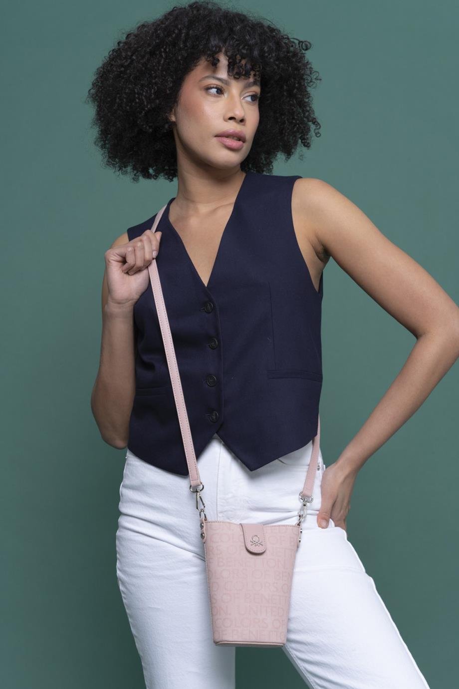 BENETTON-ST DERİ1328-2Y4 BENETTON ÇANTAPUDRA