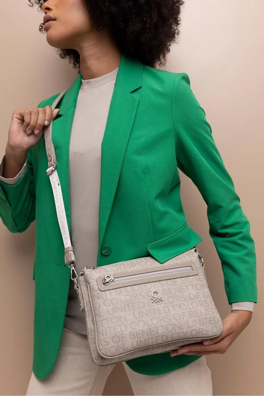 BENETTON-ST DERİ1377-2K5 BENETTON ÇANTATAŞ
