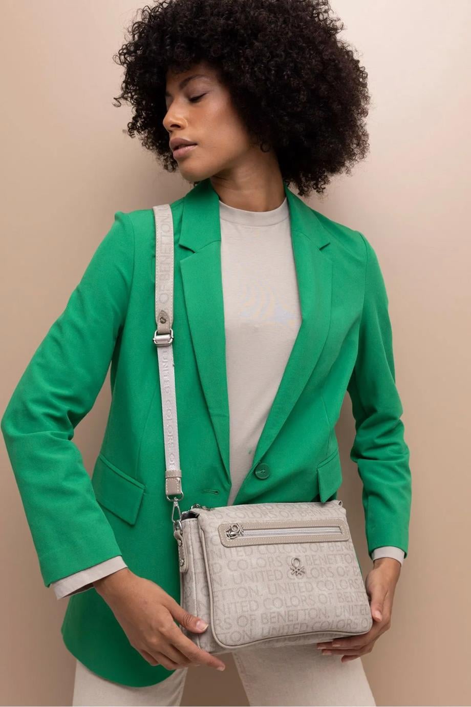 BENETTON-ST DERİ1377-2K5 BENETTON ÇANTATAŞ