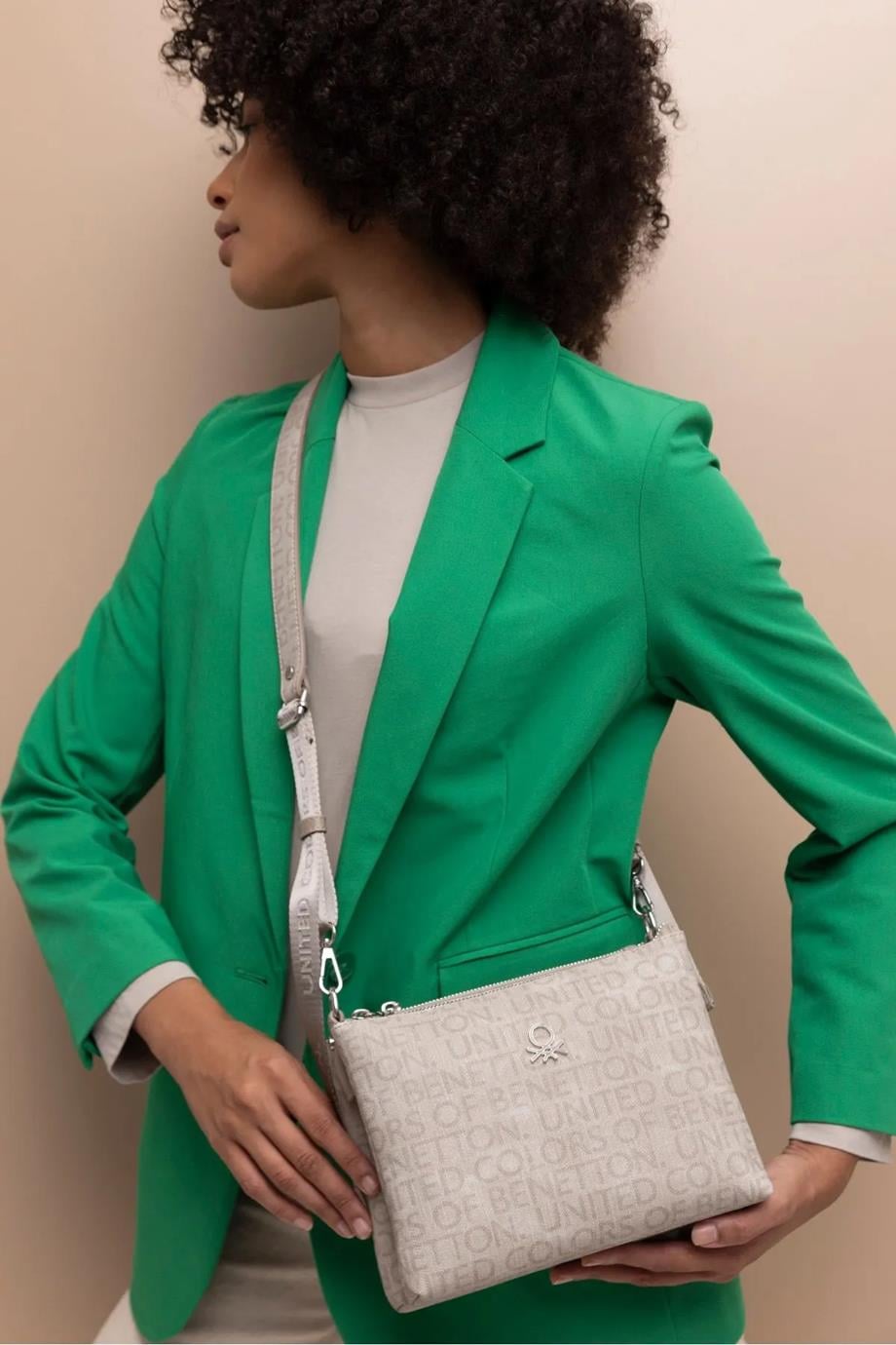 BENETTON-ST DERİ1390-2K5 BENETTON ÇANTATAŞ