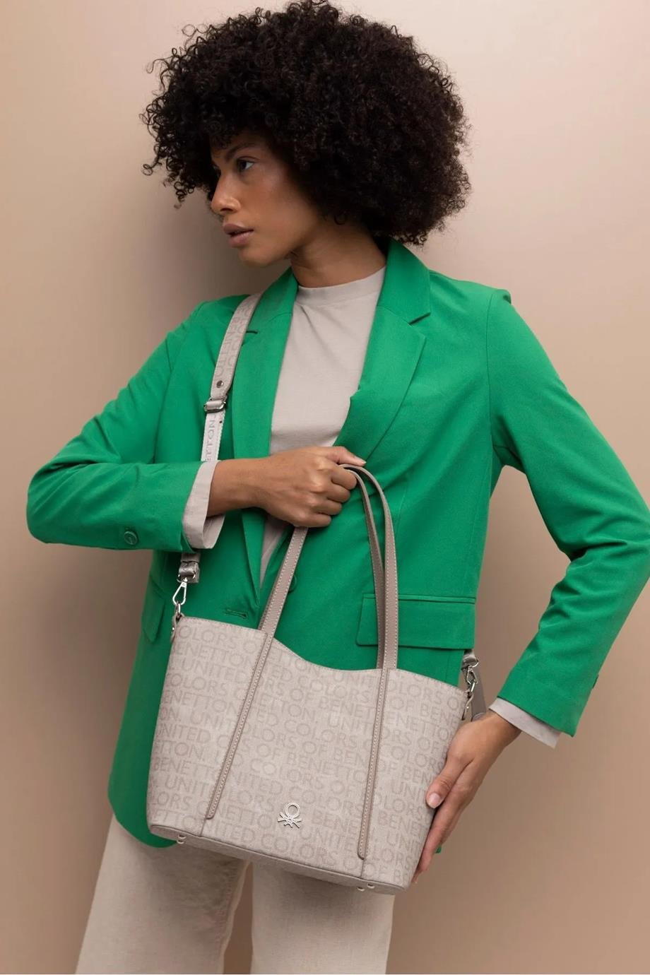 BENETTON-ST DERİ1391-2K5 BENETTON ÇANTATAŞ