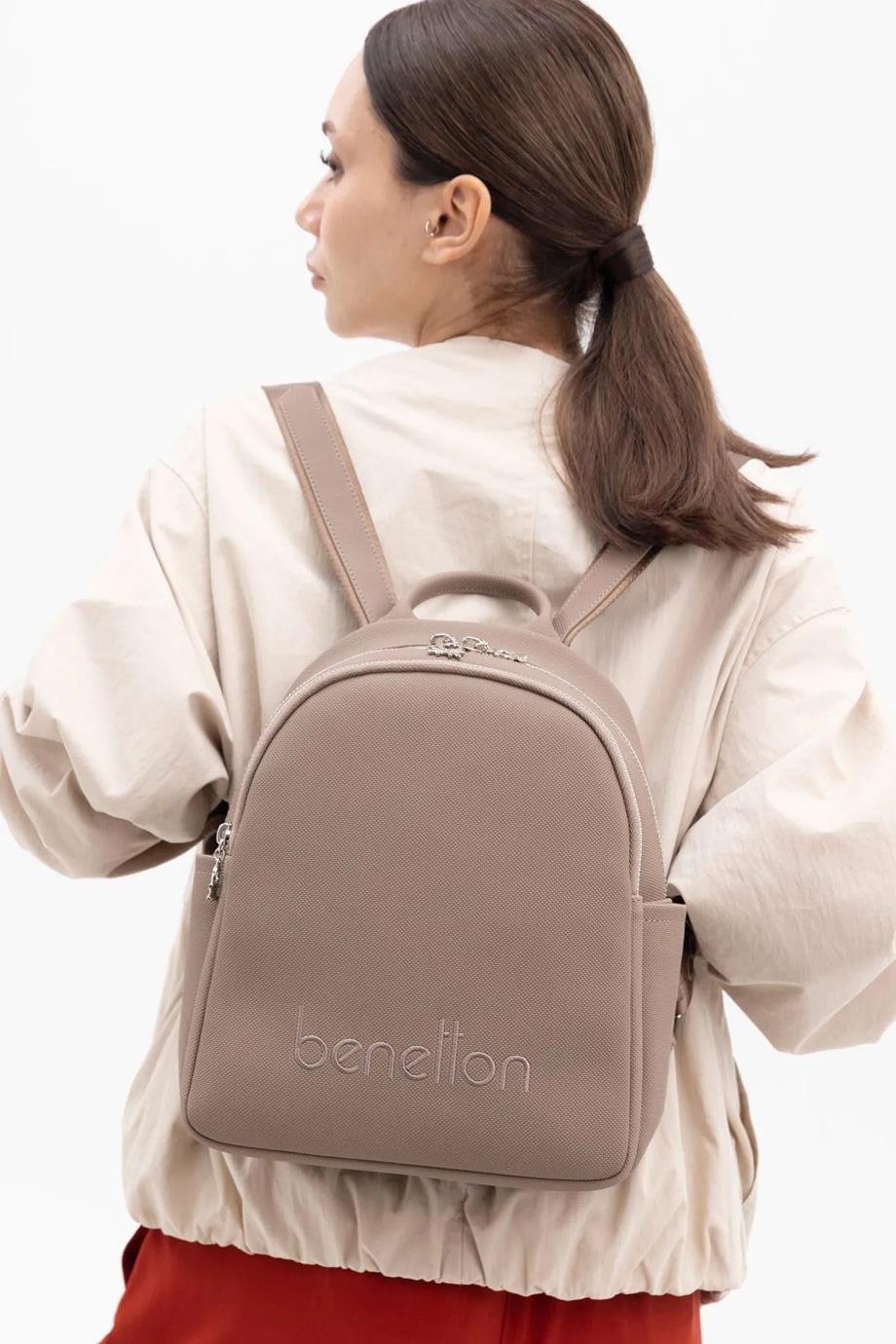 BENETTON-ST DERİ1418-2K5 BENETTON ÇANTAVİZON