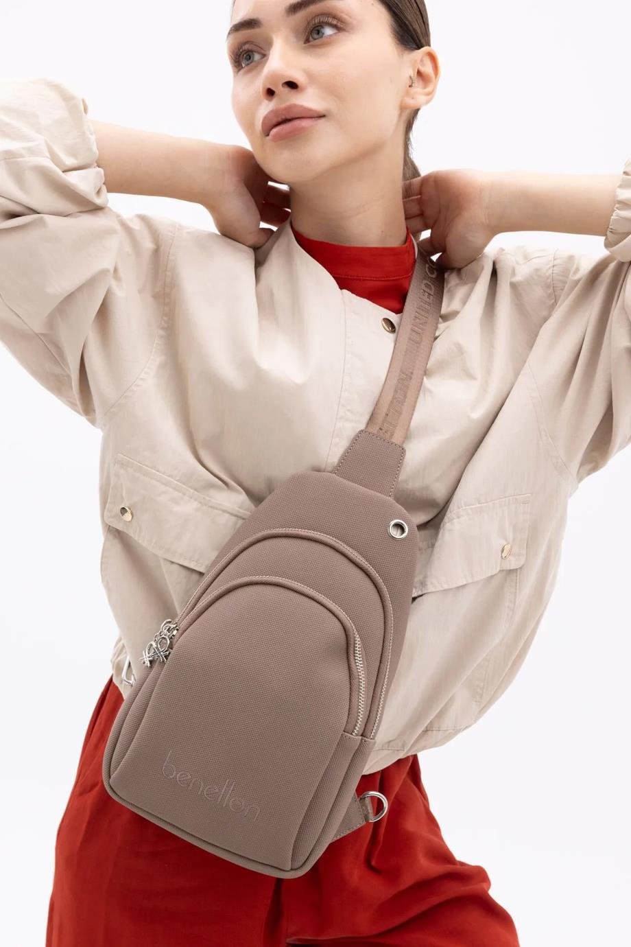 BENETTON-ST DERİ1432-2K5 BENETTON ÇANTAVİZON