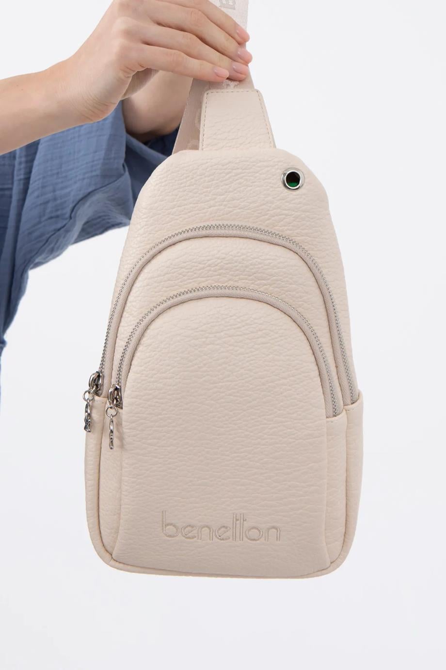 BENETTON-ST DERİ1478-2Y5 BENETTON ÇANTABEJ