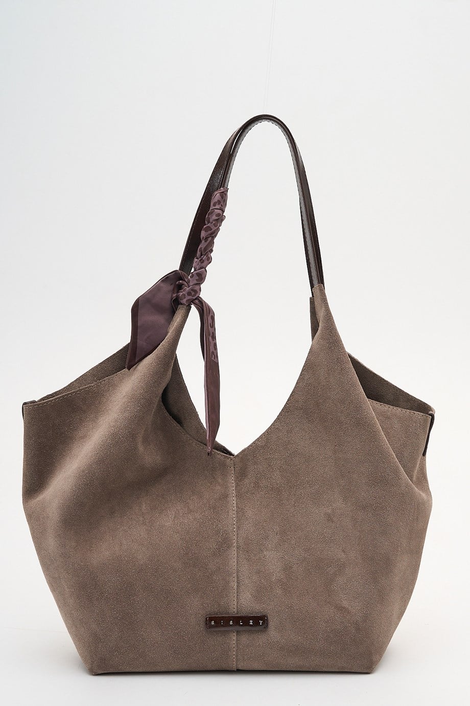 BENETTON-ST DERİ517-2K7 SİSLEY ÇANTA-TAŞ KAHVE