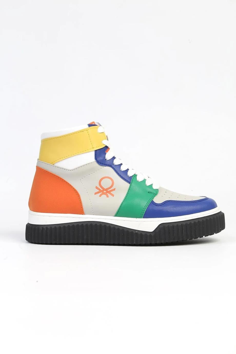 BENETTON TERDA31200-3379-2K4 BENETTON AYAKKABIGRİ SAKS MAVİ