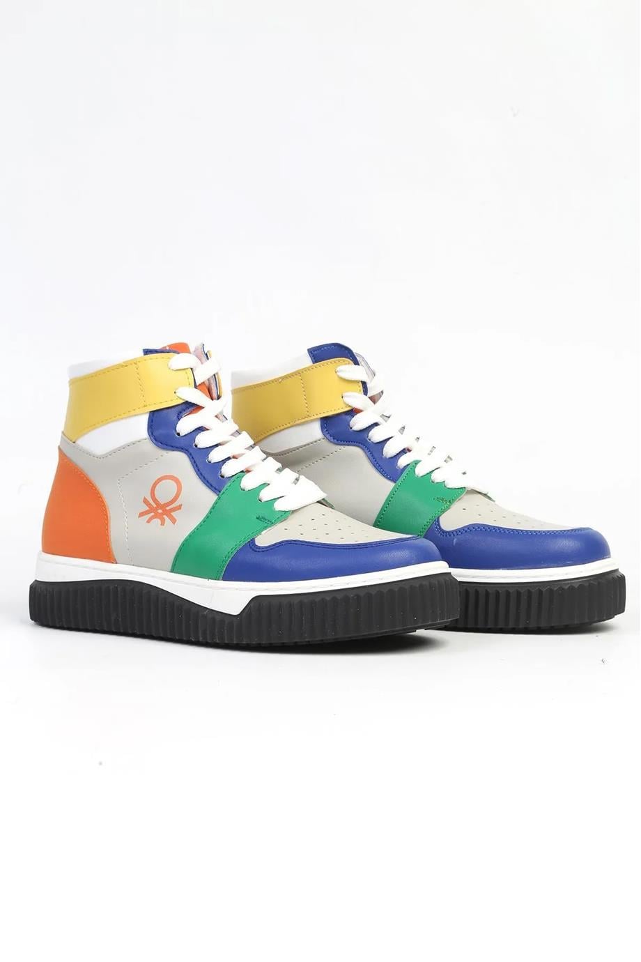 BENETTON TERDA31200-3379-2K4 BENETTON AYAKKABIGRİ SAKS MAVİ