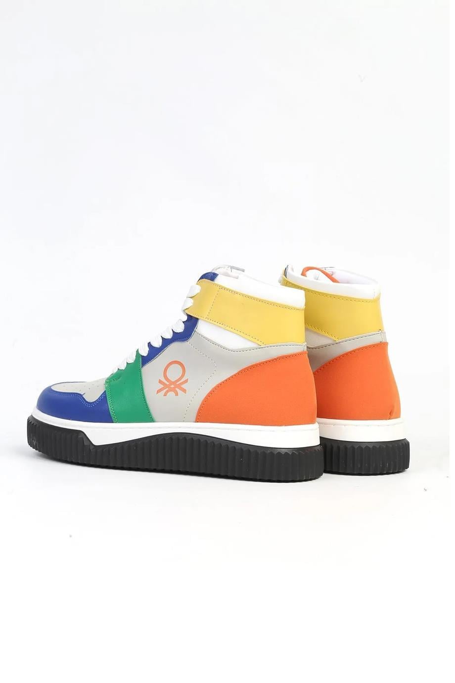 BENETTON TERDA31200-3379-2K4 BENETTON AYAKKABIGRİ SAKS MAVİ