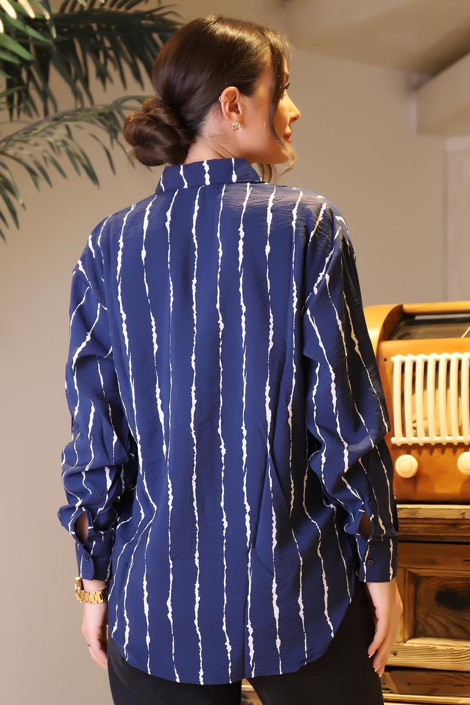 BISOU7562-2Y4 BISOU GÖMLEKLACİ