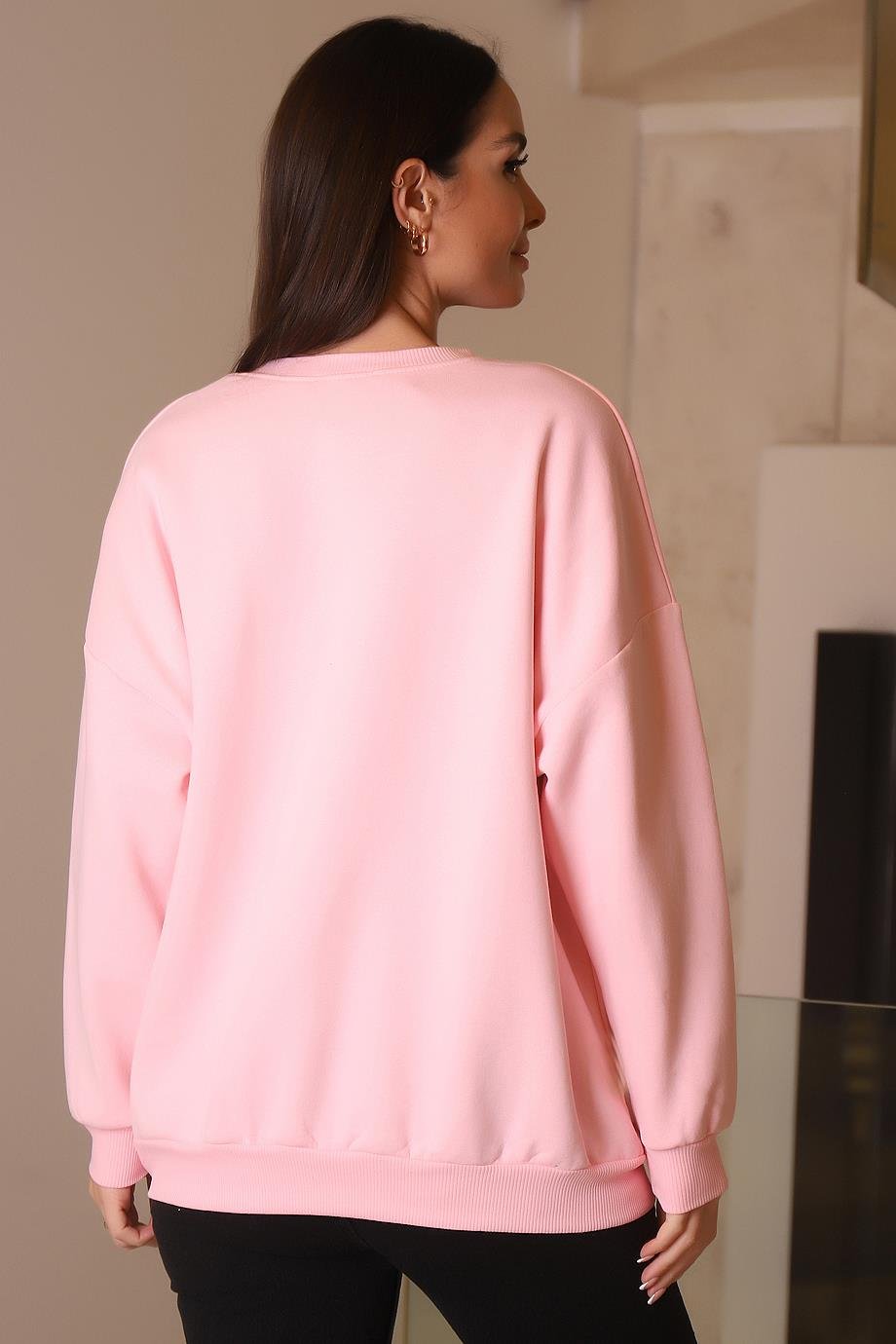 BUSEM-B TESTİLW0010467-2K4 BUSEM SWEATPEMBE