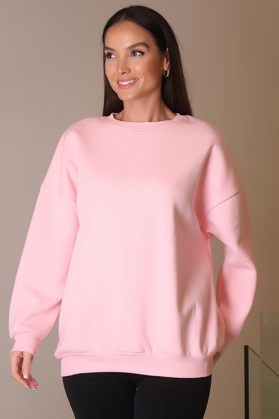 BUSEM-B TESTİLW0010467-2K4 BUSEM SWEATPEMBE