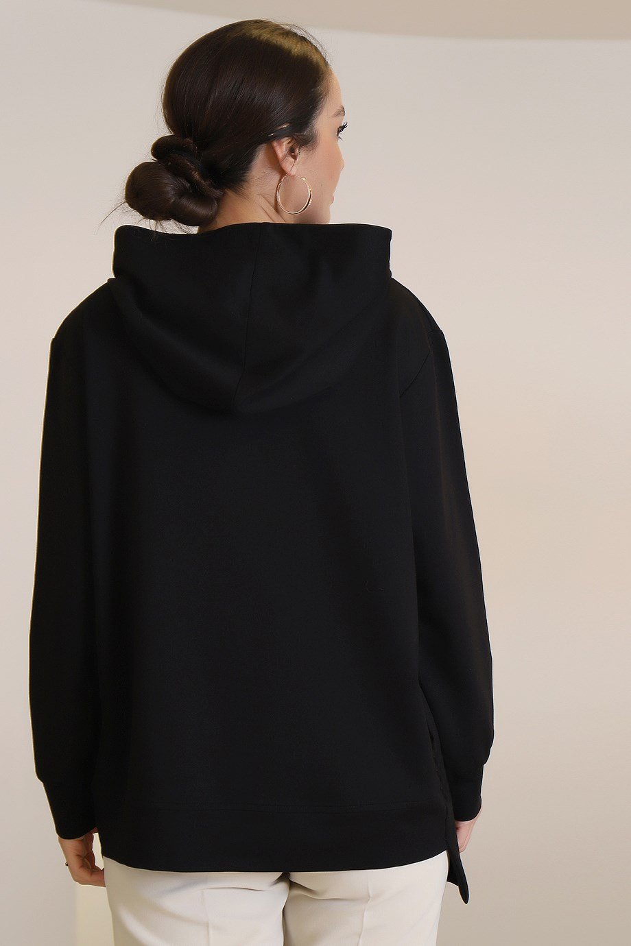 BZ-806-2K3 BIZE FASHION TUNİKSİYAH