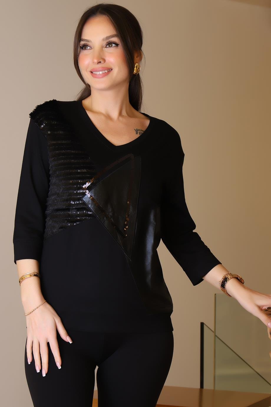 DAİDO00711-2K5 DAİDO TSHIRTSİYAH