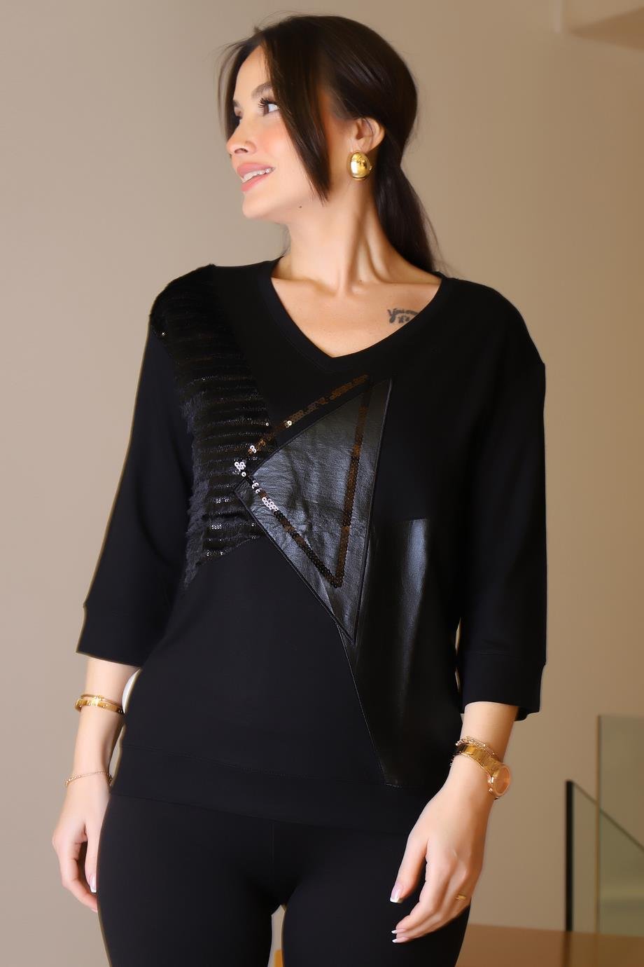 DAİDO00711-2K5 DAİDO TSHIRTSİYAH