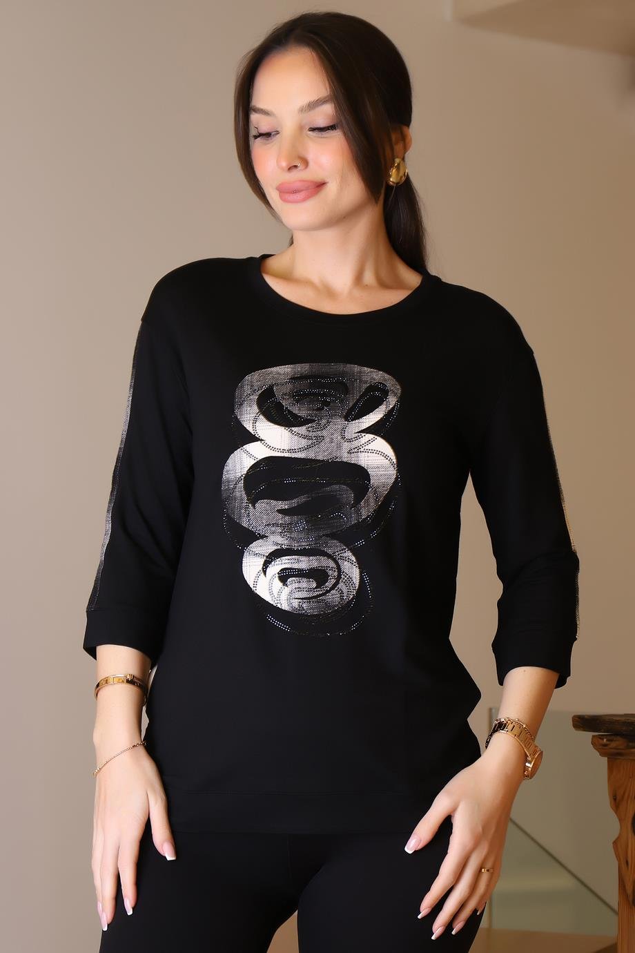 DAİDO00725-2K5 DAİDO T-SHIRTSİYAH