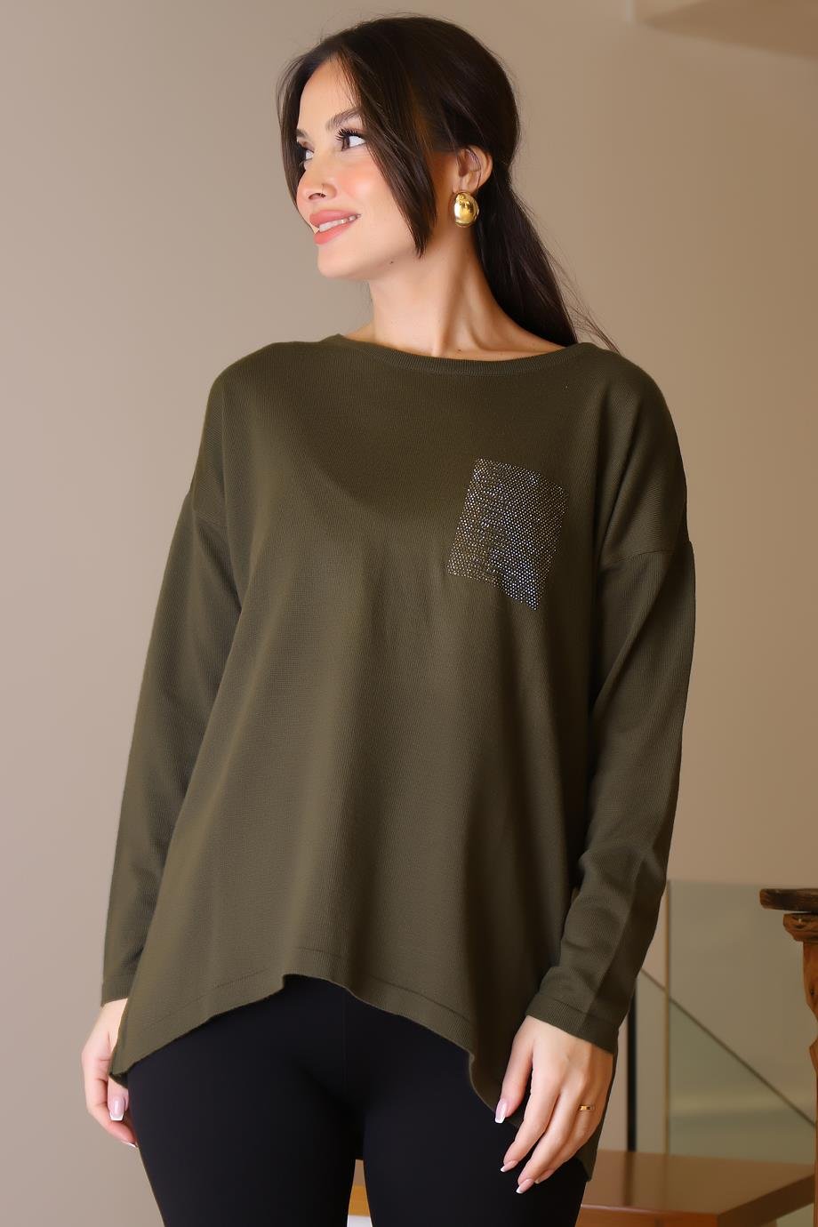 DAİDO00727-2K5 DAİDO T-SHIRTHAKİ