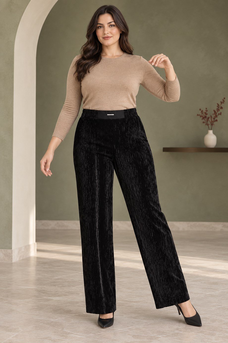 DE WHİTES21715-2K7 DE WHİTE'S PANTOLON-SİYAH