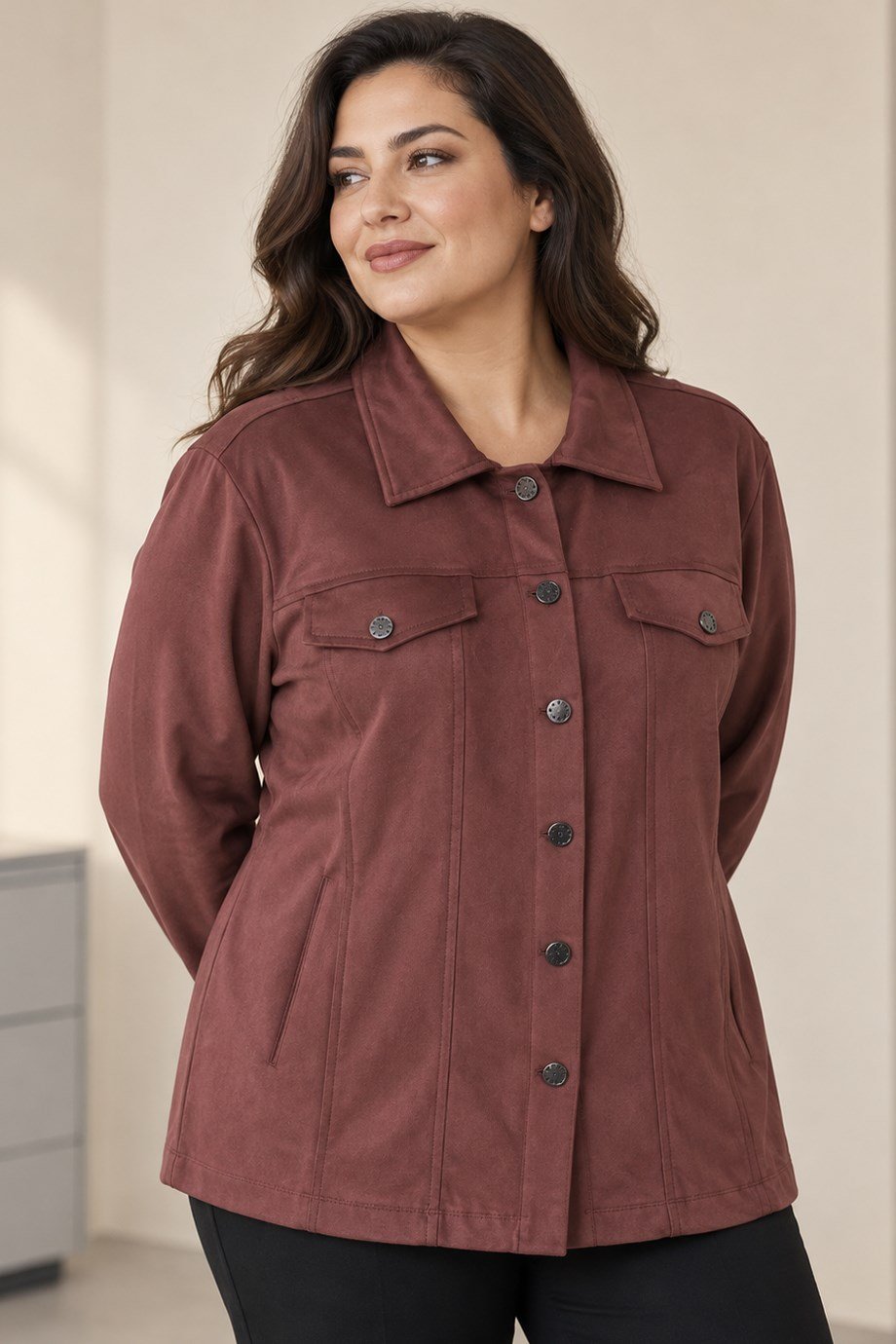 DE WHİTES61719-2K7 DE WHİTE'S CEKET-BORDO