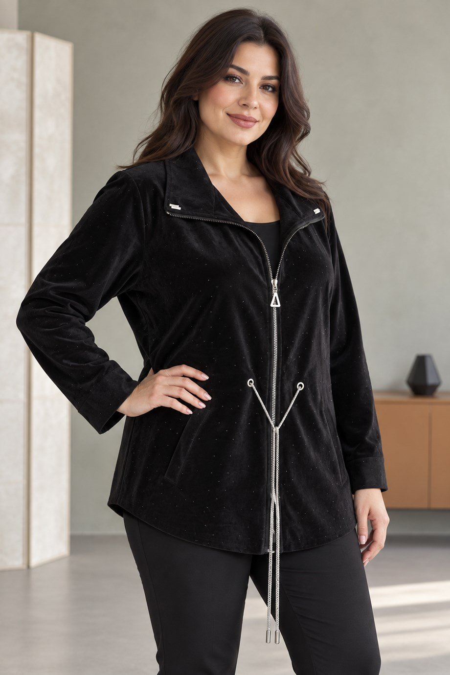 DE WHİTES61744-2K7 DE WHİTE'S CEKET-SİYAH