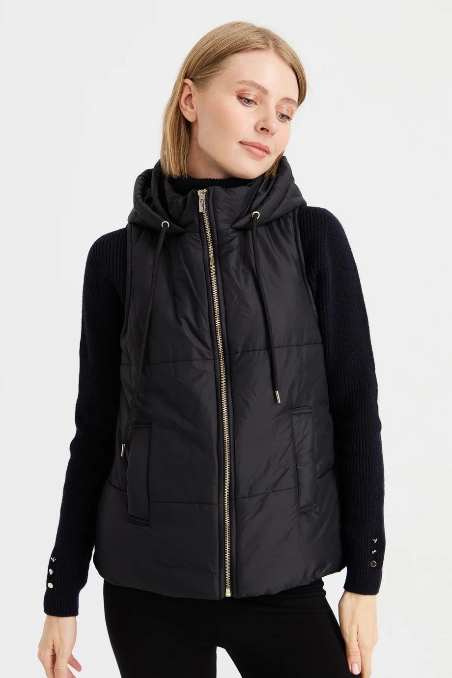 DESEN23409-2K4 DESEN YELEKSİYAH