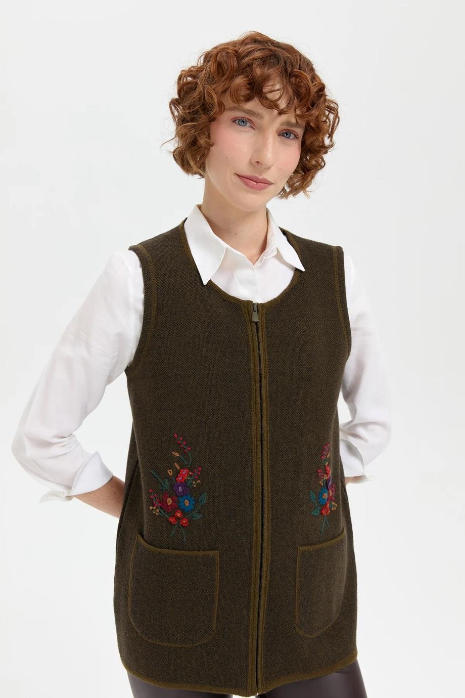 DESEN24000-SY-2K5 DESEN YELEKA.YEŞİL