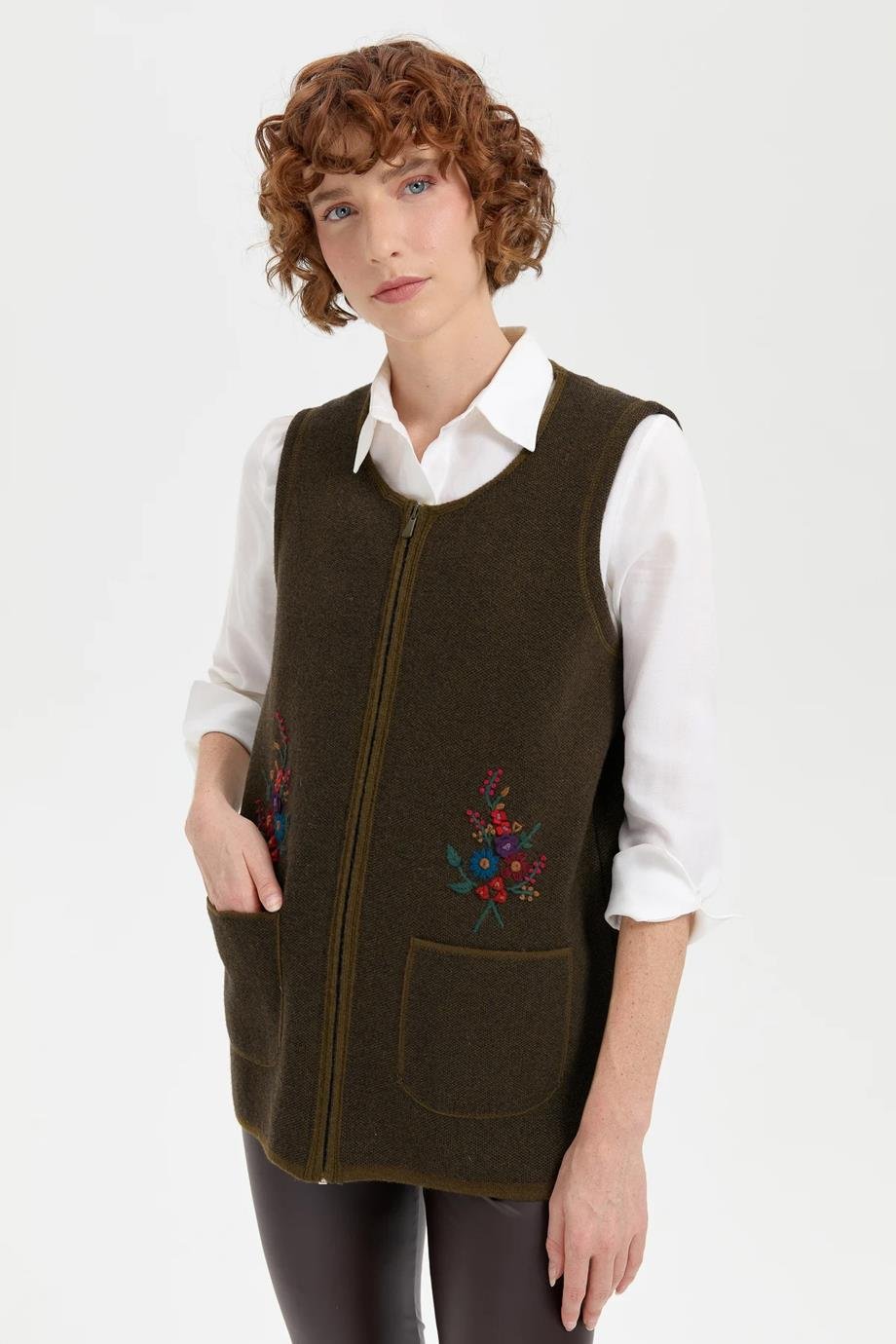 DESEN24000-SY-2K5 DESEN YELEKA.YEŞİL