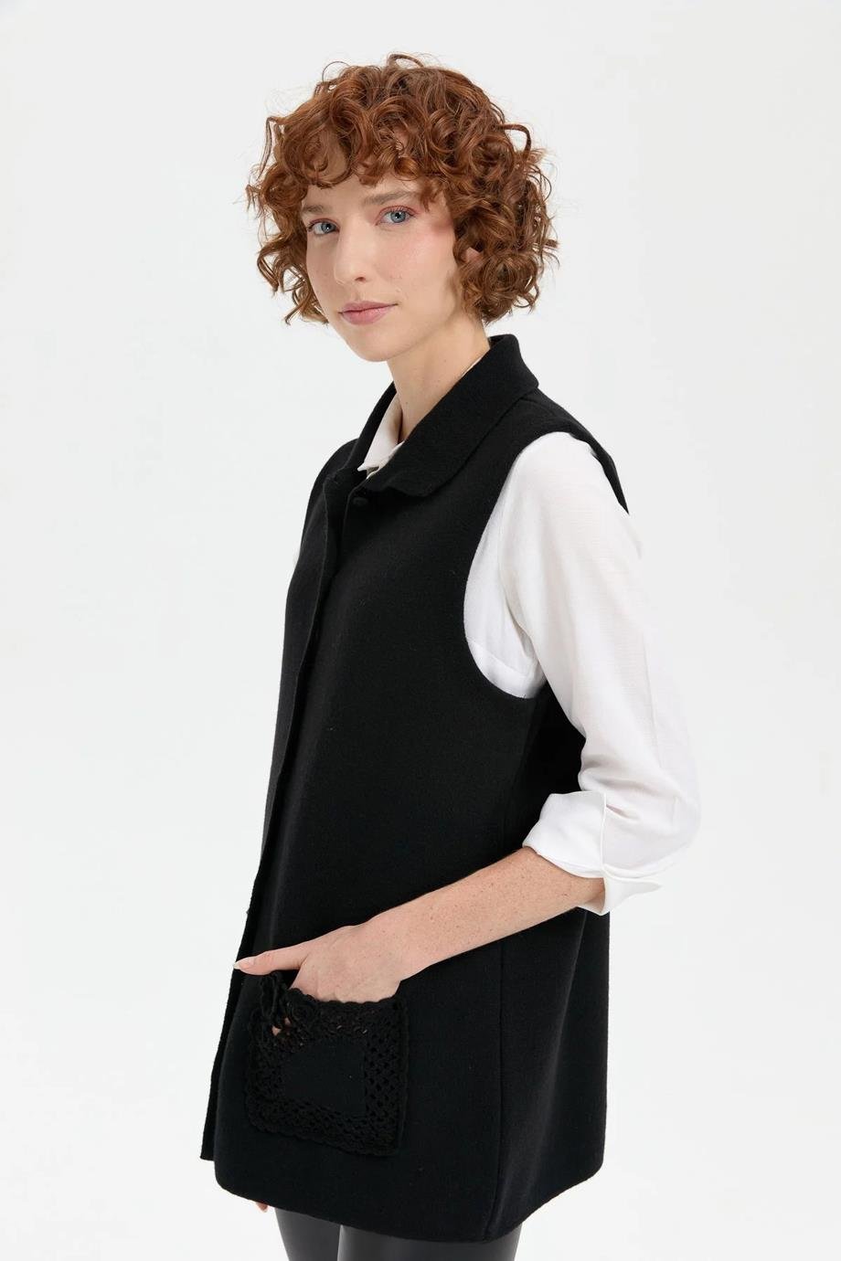 DESEN24014-2K5 DESEN YELEKSİYAH