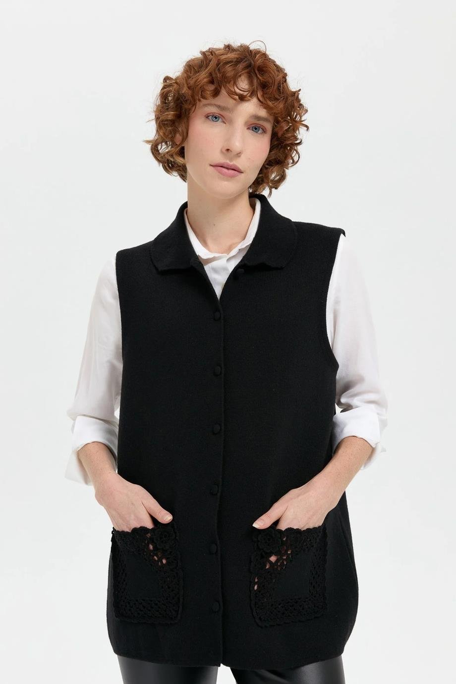 DESEN24014-2K5 DESEN YELEKSİYAH
