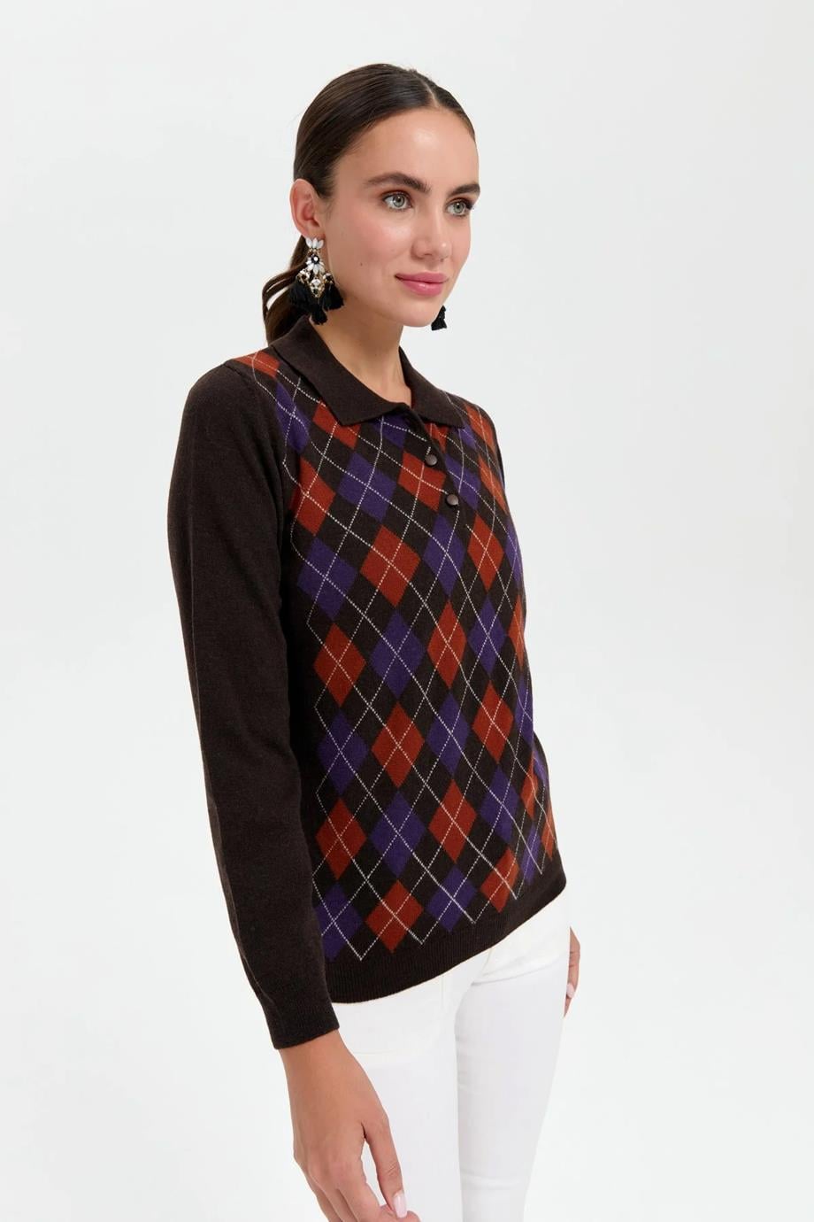 DESEN24037-PY-2K5 DESEN KAZAKK.KAHVE