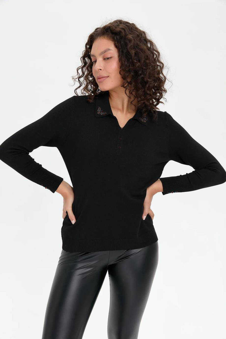 DESEN24092-PY-2K5 DESEN KAZAKSİYAH