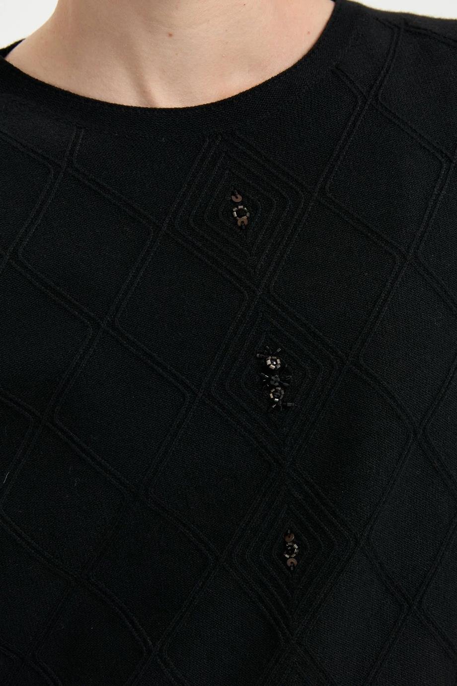 DESEN24175-SY-2K5 DESEN TUNİKSİYAH