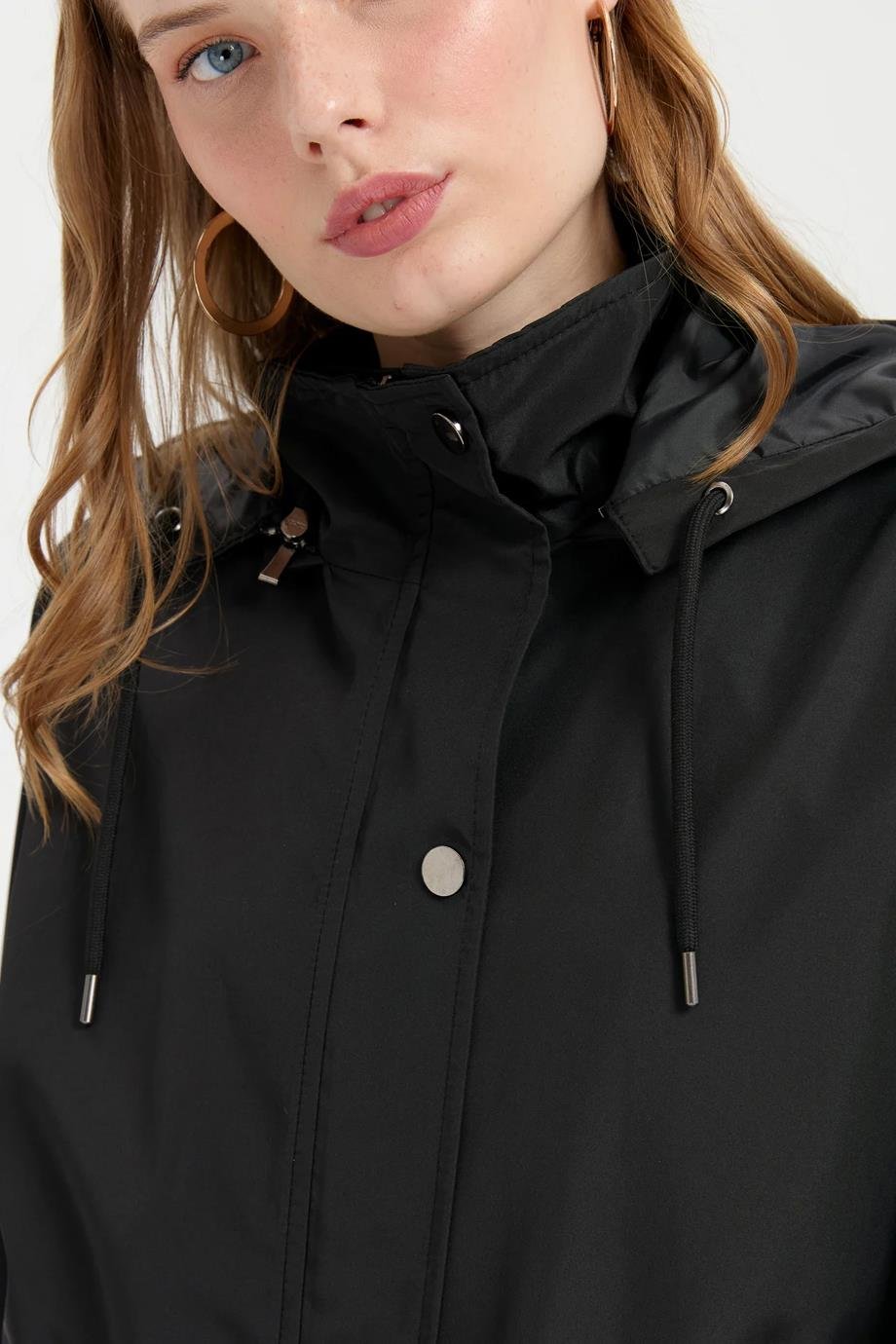 DESEN24416-2K5 DESEN TRENCHSİYAH