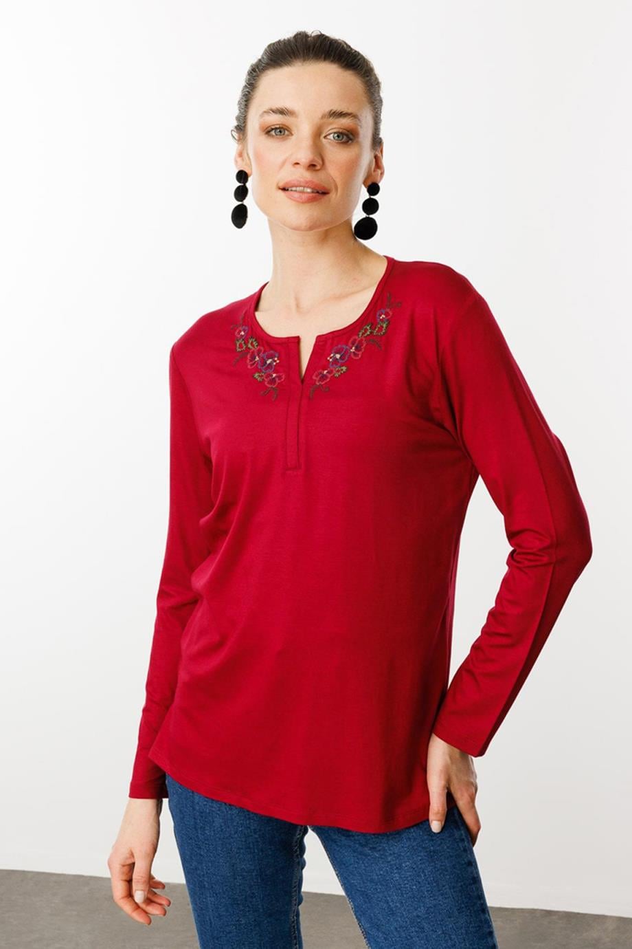 DESEN25702-UK-2Y5 DESEN BLUZVİŞNE