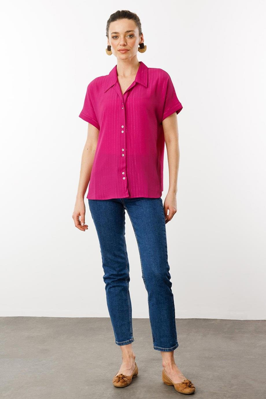 DESEN25845-2Y5 DESEN GÖMLEKFUŞYA