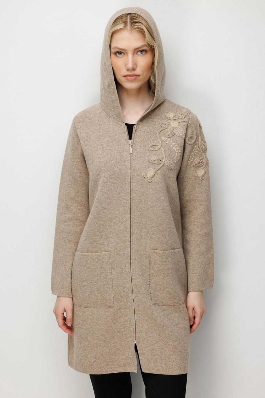 DESEN26018-2K7 DESEN KABAN-K.BEJ