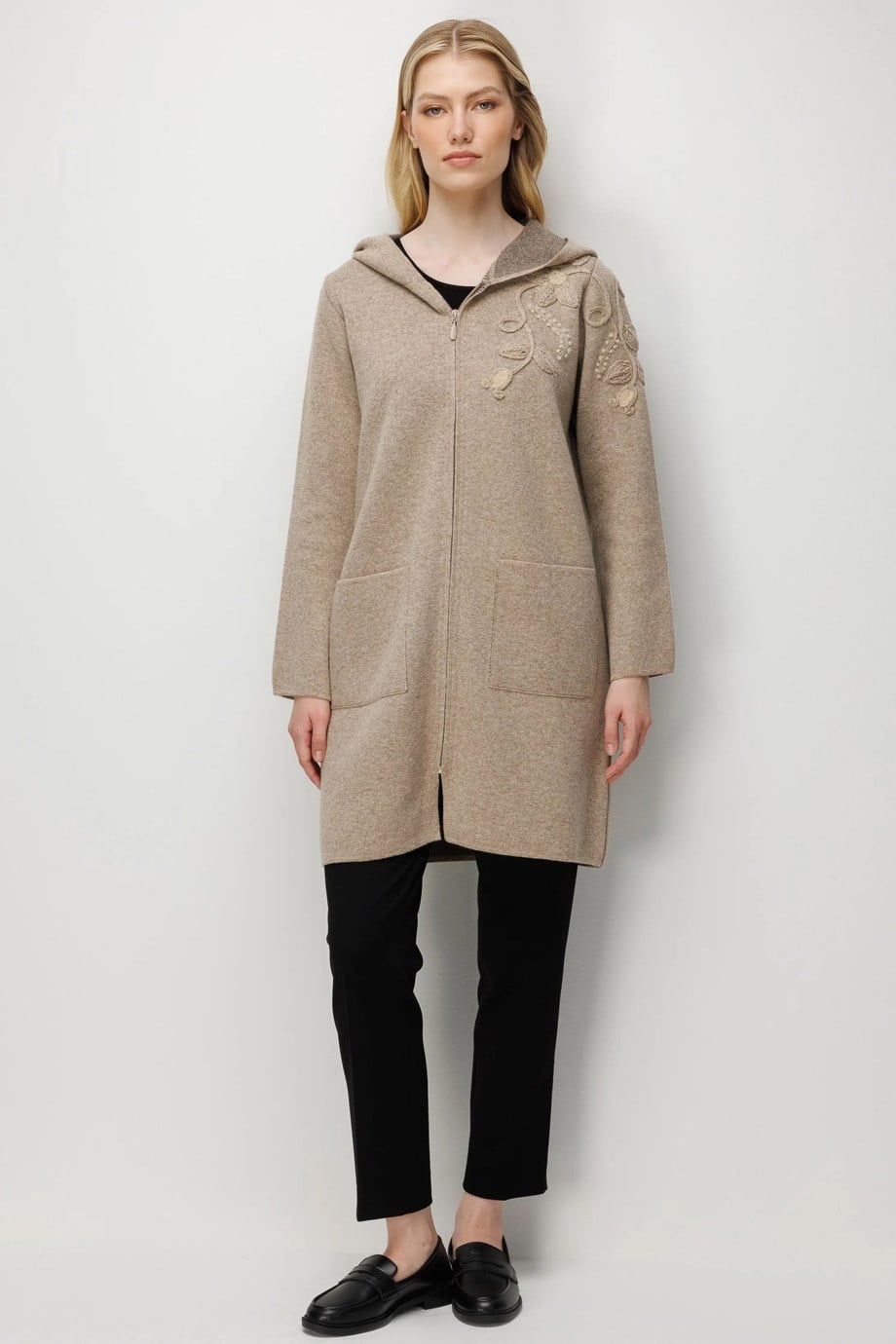 DESEN26018-2K7 DESEN KABAN-K.BEJ