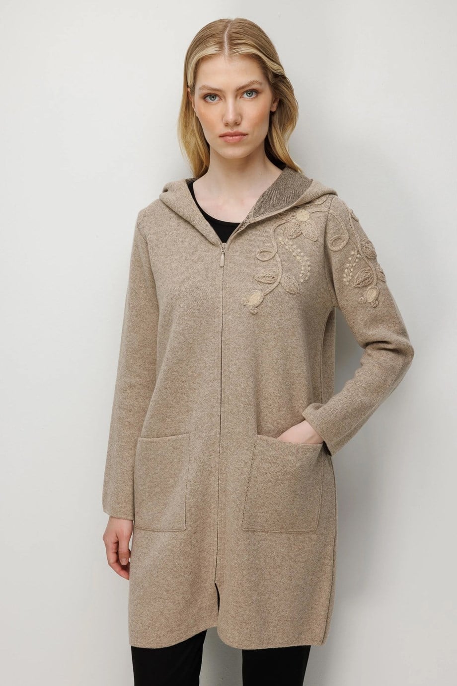DESEN26018-2K7 DESEN KABAN-K.BEJ
