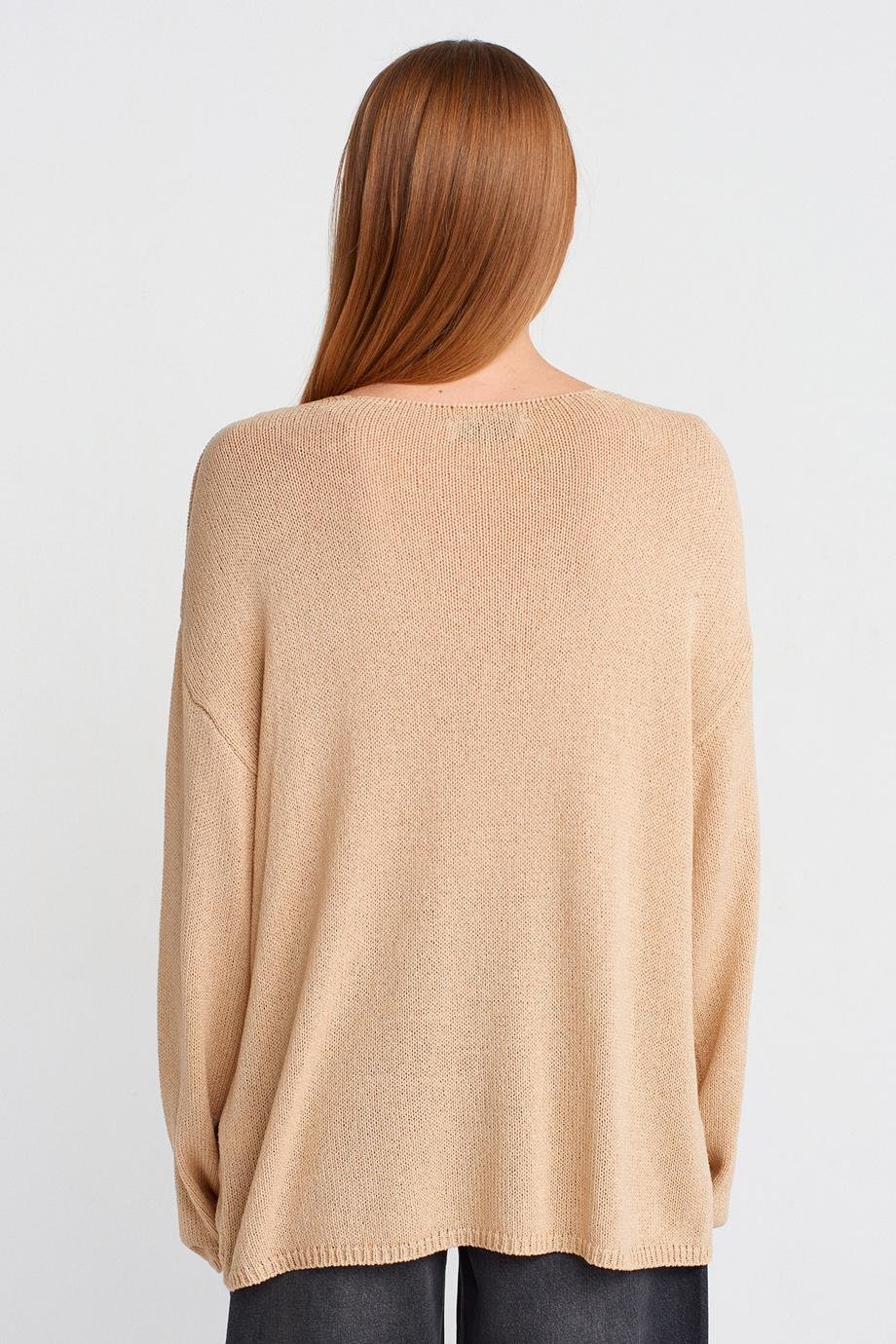 DİLVİN10706-2Y5 DİLVİN T-SHIRTBEJ