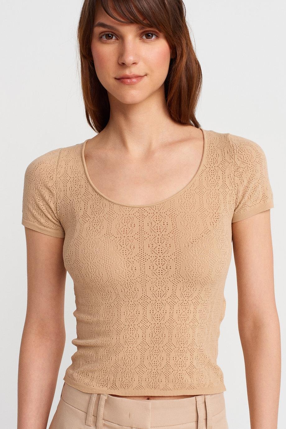 DİLVİN10755-2Y5 DİLVİN BLUZBEJ