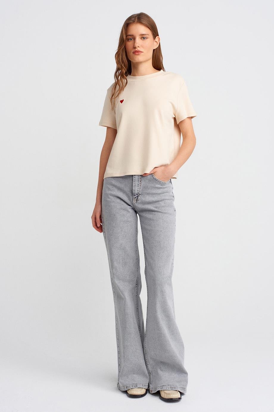 DİLVİN30584-2Y5 DİLVİN T-SHIRTTAŞ