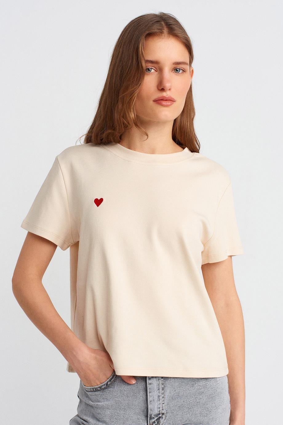 DİLVİN30584-2Y5 DİLVİN T-SHIRTTAŞ