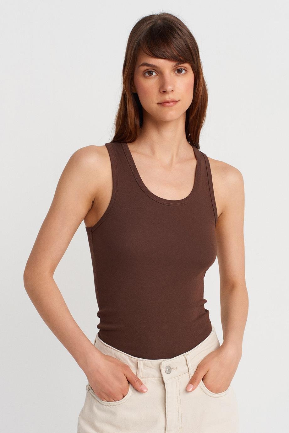 DİLVİN31805-2Y5 DİLVİN ATLETA.KAHVE