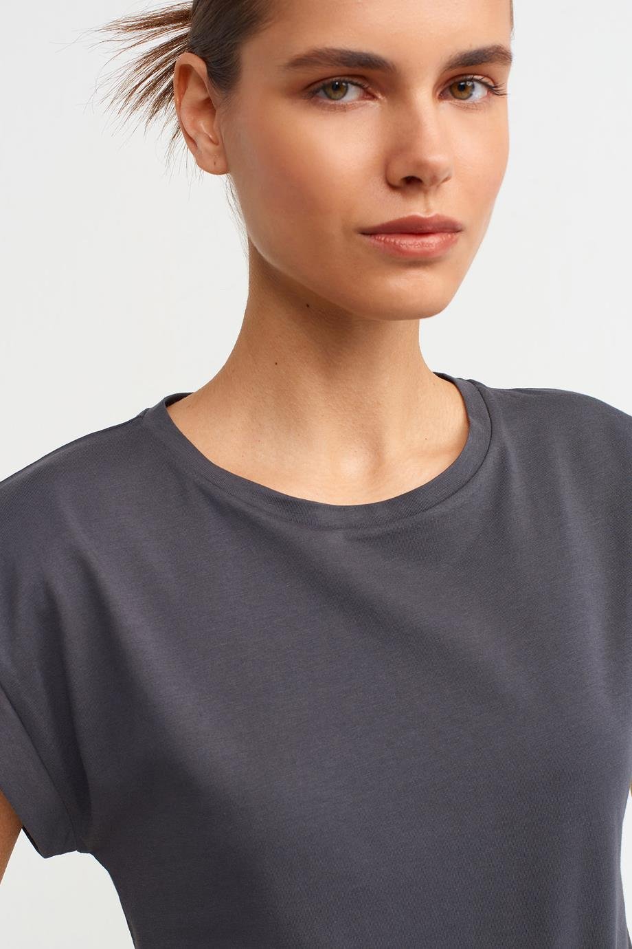 DİLVİN3504-2Y5 DİLVİN T-SHIRTANTRASİT