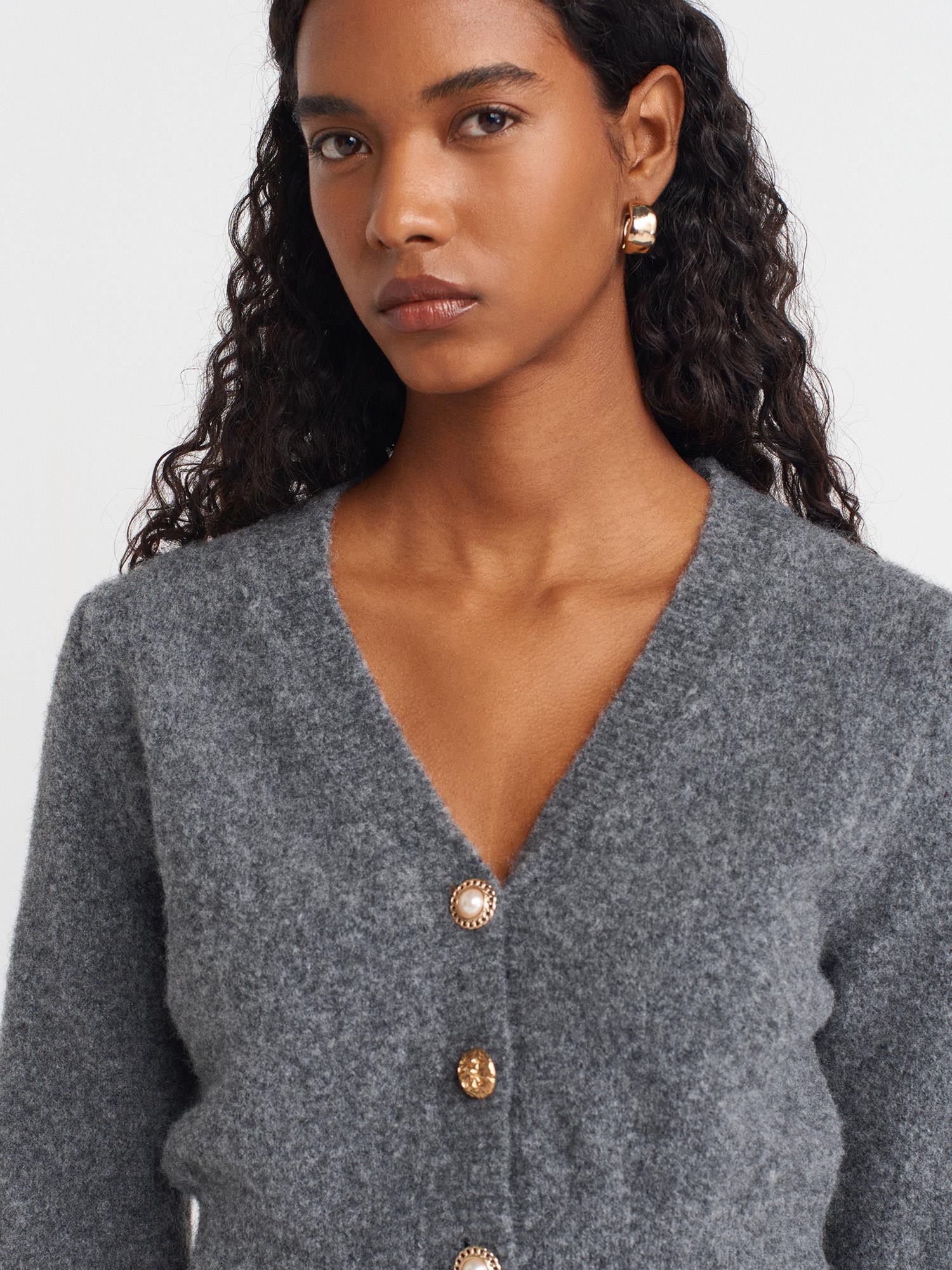 DİLVİN60273-2K6 DİLVİN HIRKAK.FÜME MELANJ