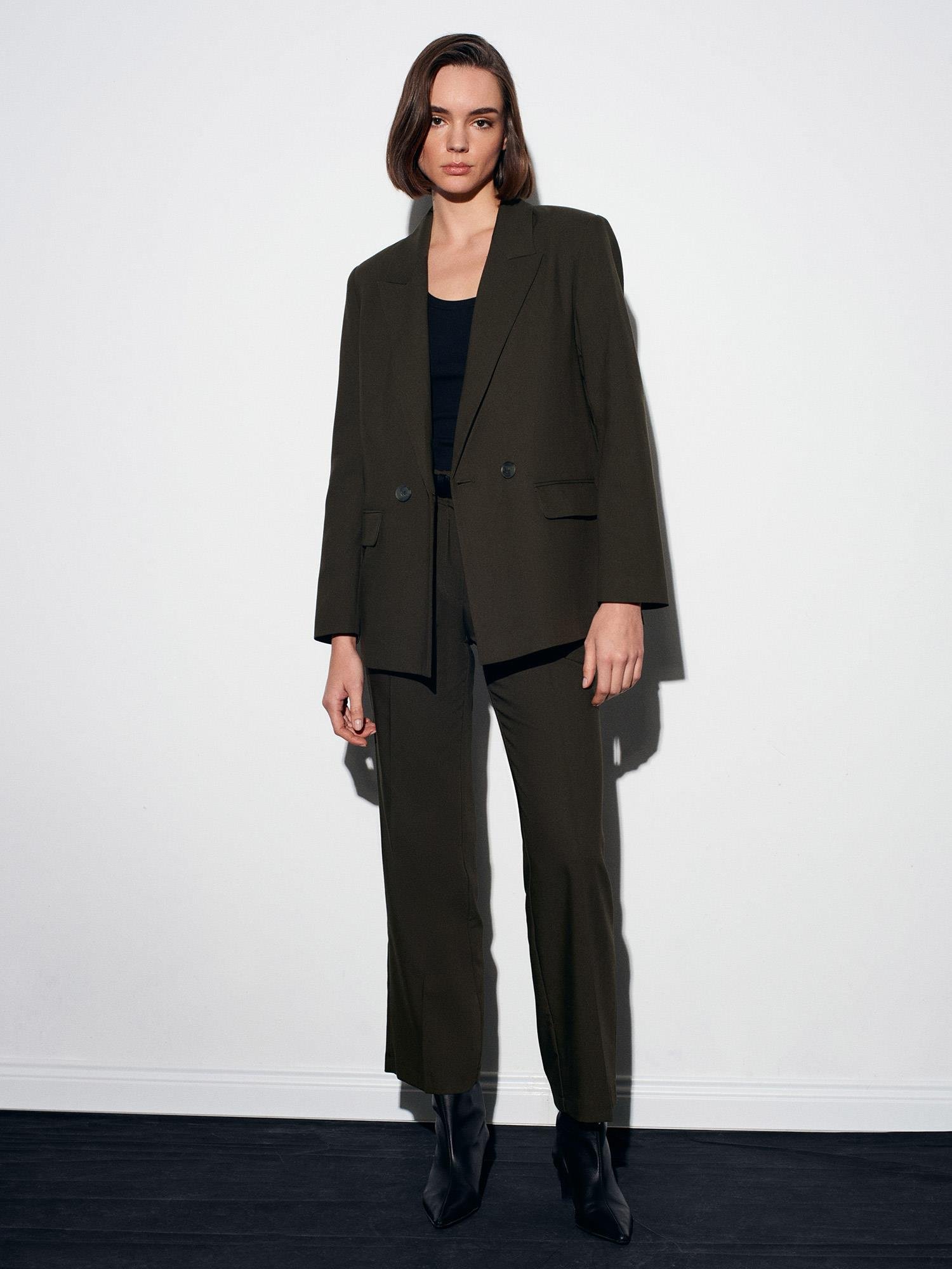 DİLVİN60767-2K6 DİLVİN CEKETHAKİ