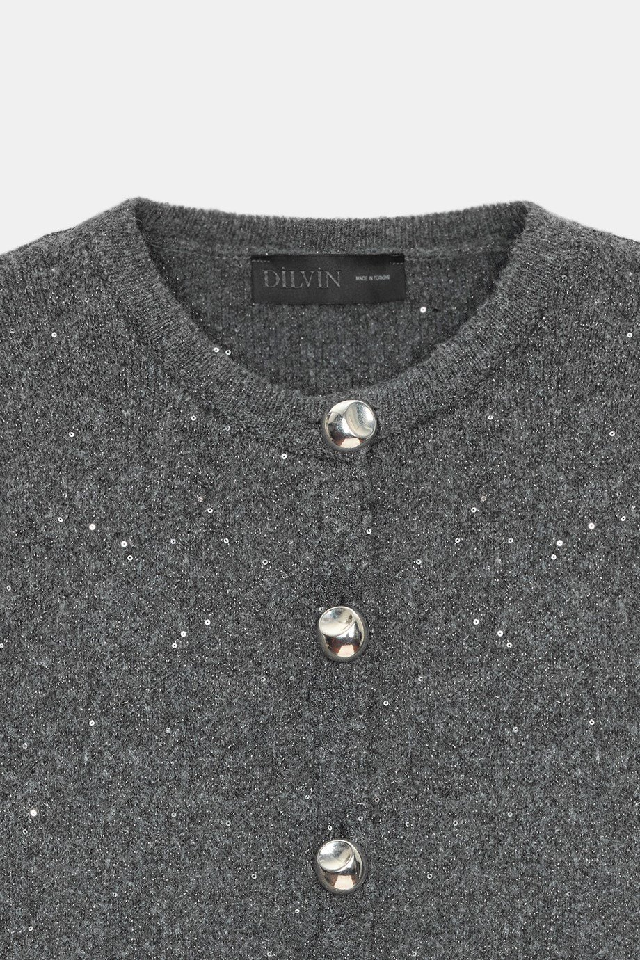 DİLVİN60935-2K7 DİLVİN HIRKA-FÜME