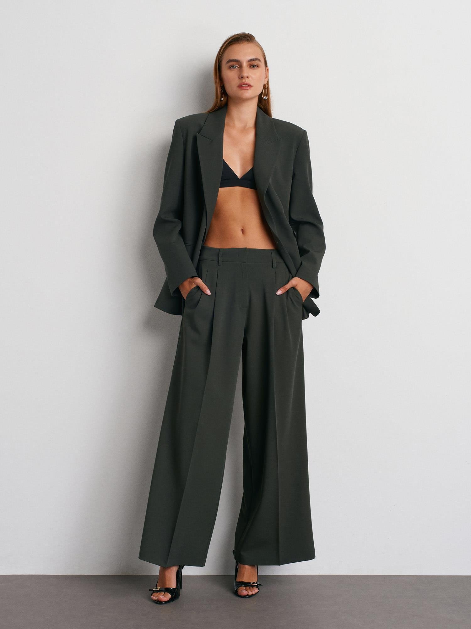 DİLVİN71606-2K6 DİLVİN PANTOLONHAKİ