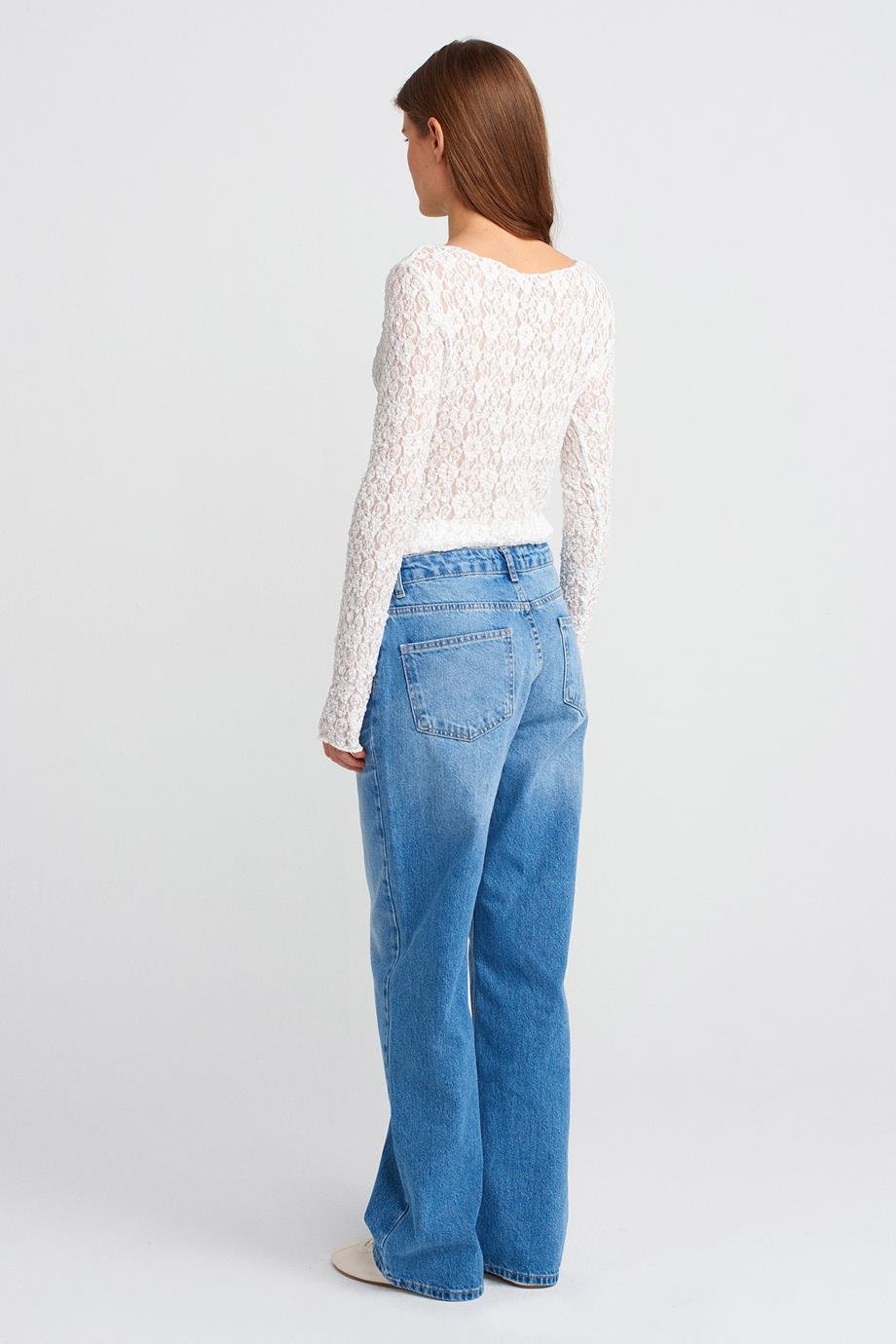 DİLVİN71790-2Y5 DİLVİN PANTOLONMAVİ